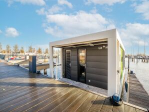 House boat Beautiful houseboat  with shared pool - Katwoude - image1