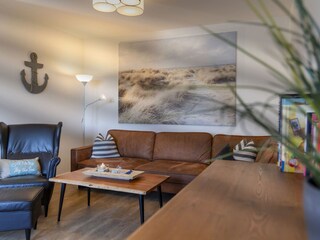 Sofaecke mit Smart-TV