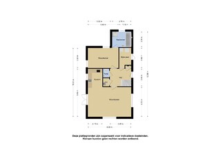 Vakantiehuis Appelscha Grondplan 30