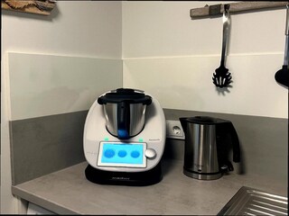 Thermomix in der Fewo MEERwert by Seeblick Ferien ORO