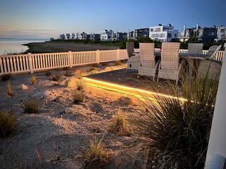 ambiente Beleuchtung auf der Terrasse