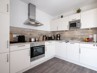 Voll ausgestattete Küche, Spülmaschine, Nespresso Kapselmaschine