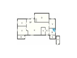 Maison de vacances Blokhus Plan d'étage 2