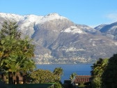 Blick aus der Wohnung im Winter