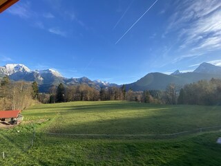 Ausblick vom großem Südbalkon