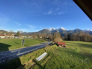 Ausblick vom Ostbalkon