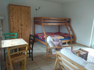 Euer Schlaf- und Wohnbereich in der Hütte