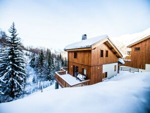 Vakantiepark Luxe chalet bij de skipiste - Saint-François-Longchamp - image1