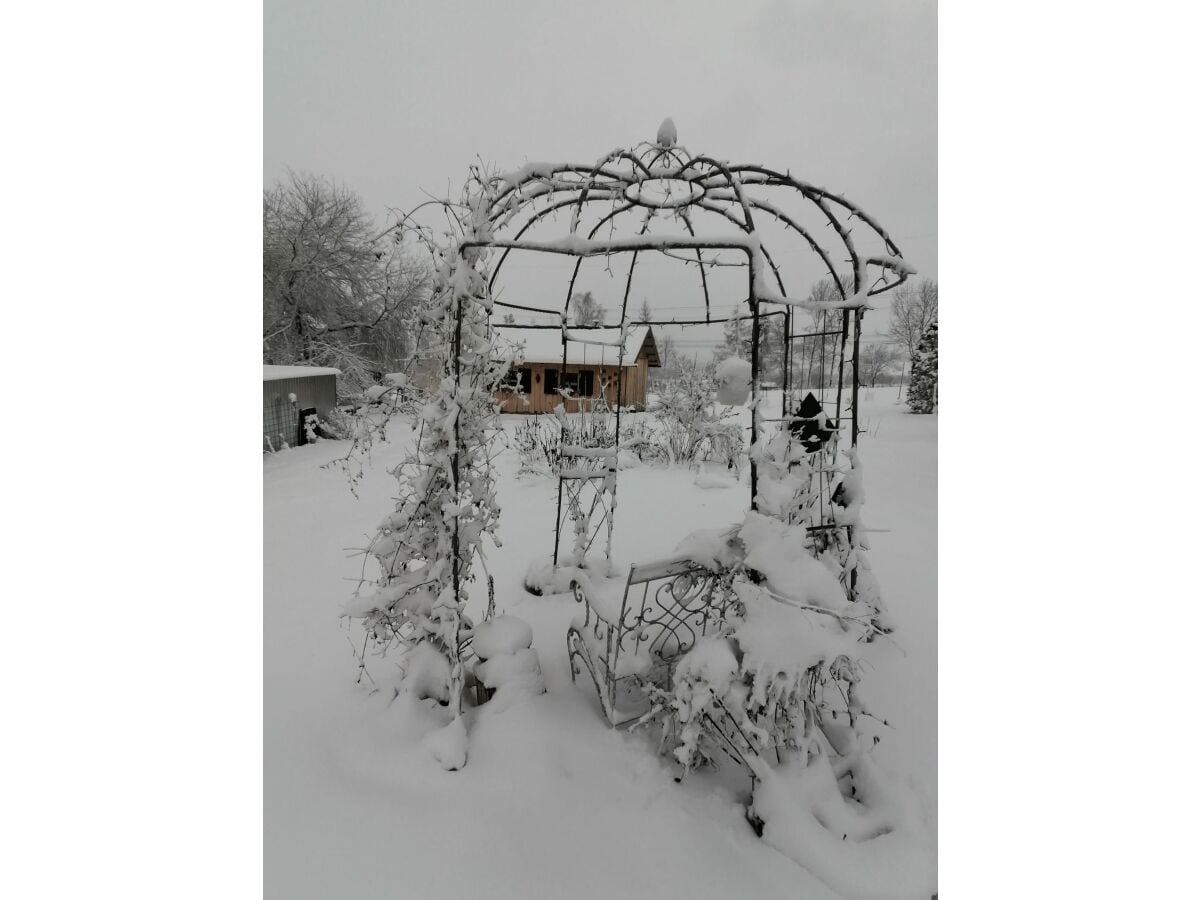 Garten im Winter