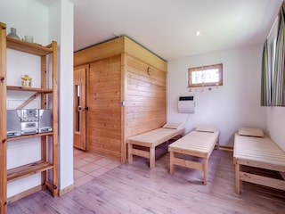 Sauna Innenbereich