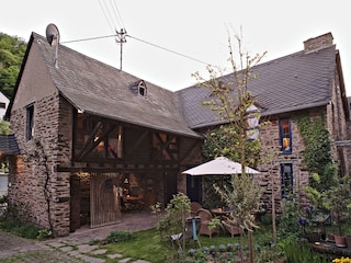 Blick auf unsere Ferienwohnungen