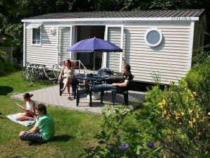 Holiday park Nice chalet with microwave located in the Ardennes - Viroinval - image1