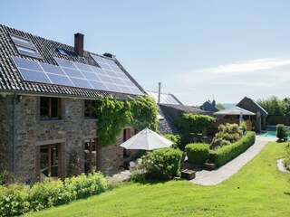 Ferienhaus Spa Außenaufnahme 1