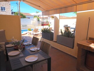 Patio mit Barbecue
