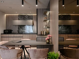 Kitchen and dining room