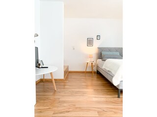 Genügend Raum im Schlafzimmer