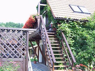 Treppe in den Garten