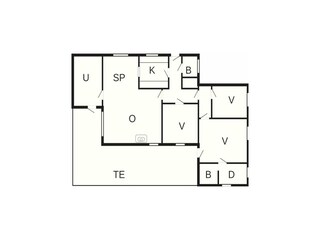 Ferienhaus Truust Grundriss 43
