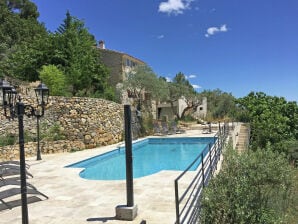 Maison de vacances Beau Mas provençal avec maison d'amis et piscine privée, vue panoramique - Ampus - image1