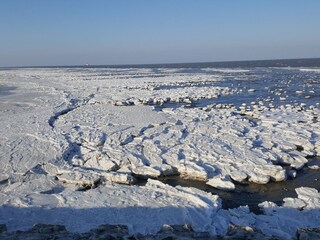 Nordsee zugefroren 2020