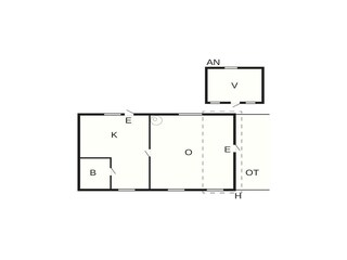 Vakantiehuis Tranås Grondplan 22