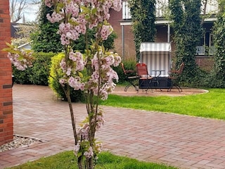 Sitzgelegenheit im Vorgarten