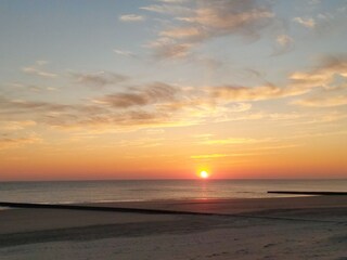 Sonnenuntergang am Strand