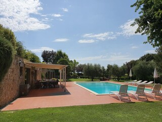 Vakantiehuis Castiglion Fiorentino Buitenaudio-opname 7