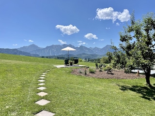 Entspannung pur auf der neuen Sonnenterrasse