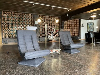 Leseecke im Wohnzimmer