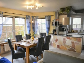Wohnküche Ferienhaus Zingst