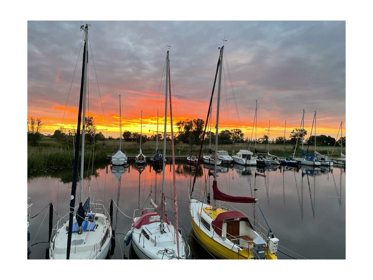 schöner kann ein Sonnenuntergang nicht sein