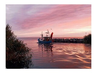 Fischerfahrt aufs Haff