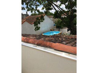 Vue from terrasse on pool