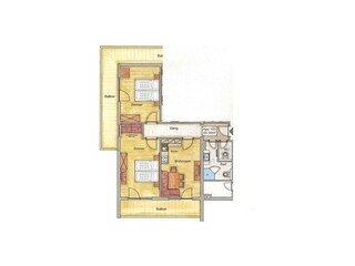 Grundriss 3-Zimmer-App 103