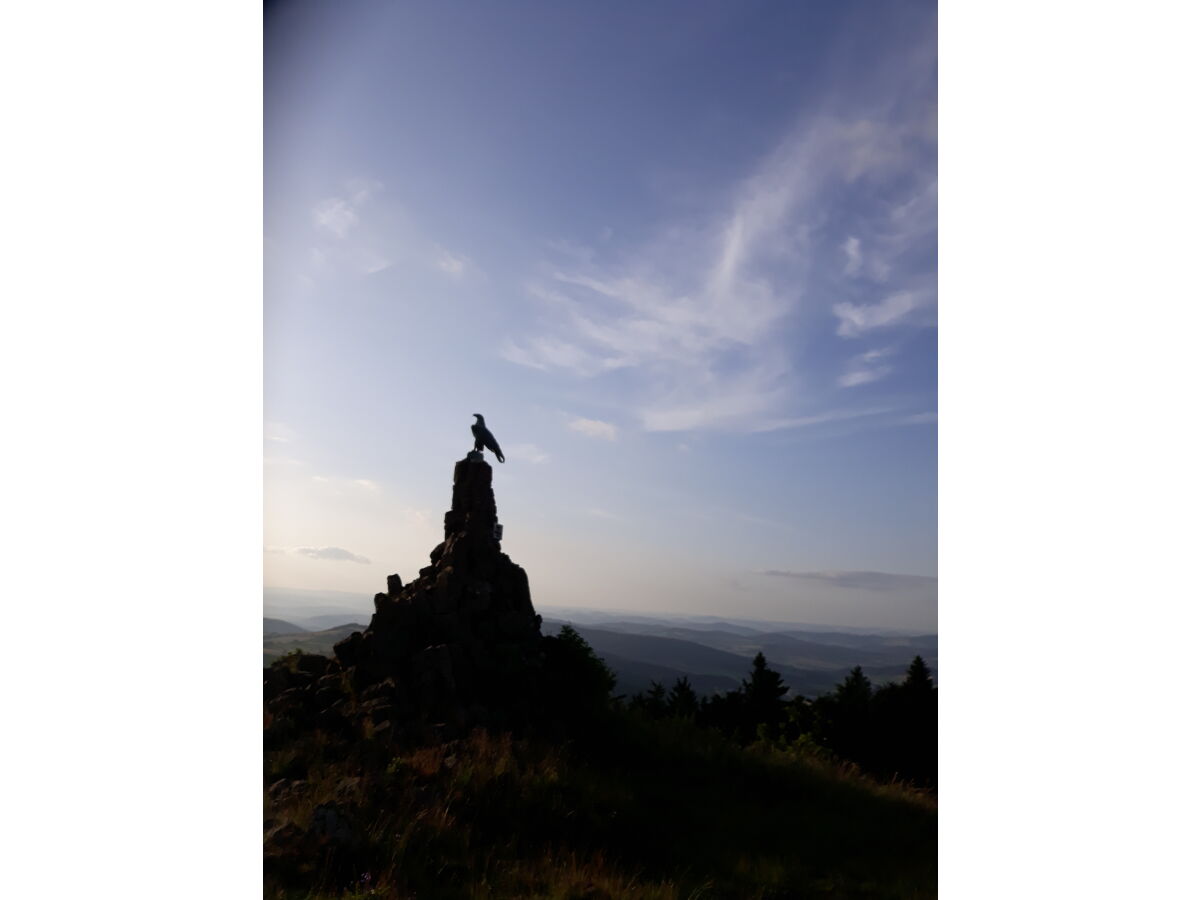 Aviator monument on the Wasserkuppe