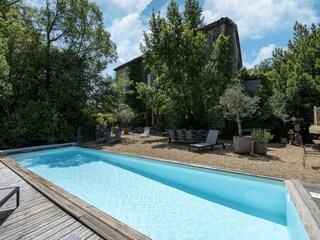 Ferienhaus Labeaume Außenaufnahme 7