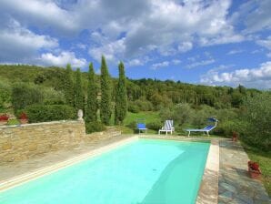 Charmante villa à Cortona, avec piscine - Couronne - image1