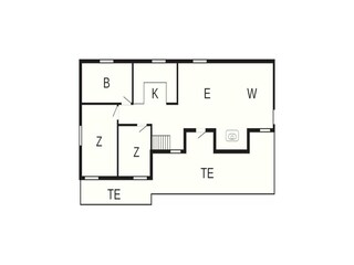 Vakantiehuis Hovborg Grondplan 59
