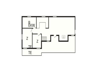 Vakantiehuis Hovborg Grondplan 4