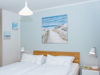 Schlafzimmer mit Doppelbett