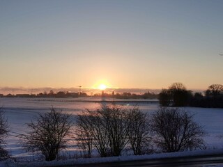 Leuchtturm im Schnee
