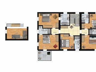 Villa Monterubbiano Pianta del piano 31