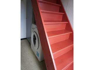 Treppe zum obersten Stockwerk