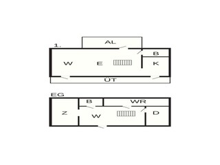 Vakantiehuis Åhus Grondplan 33
