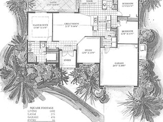 Casa per le vacanze Cape Coral Pianta del piano 38