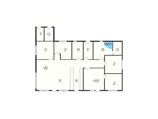 Ferienhaus Sjølund Grundriss 32