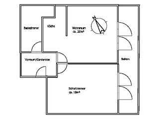 Appartamento per vacanze Telfes im Stubai Pianta del piano 21