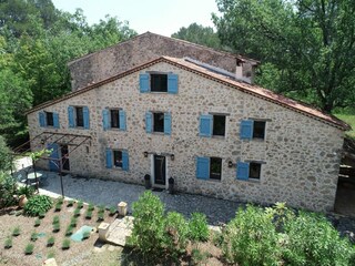 Casa de vacaciones Saint-Paul-en-Forêt Grabación al aire libre 3