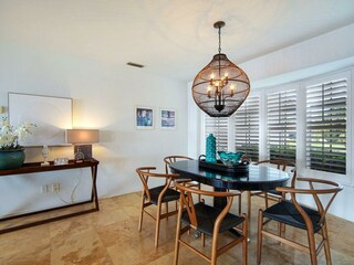 dining area of the holiday home in Cape Coral, FL